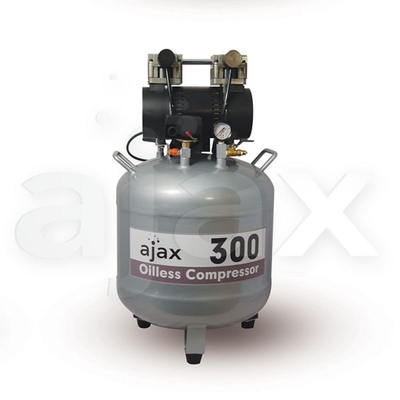 Ajax 300 - безмасляный компрессор для 2-х стоматологических установок, с ресивером 70 л (130 л/мин) | Ajax (Китай)